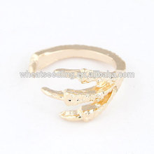 Fashionable ancient opening ring eagle sharp claw ring